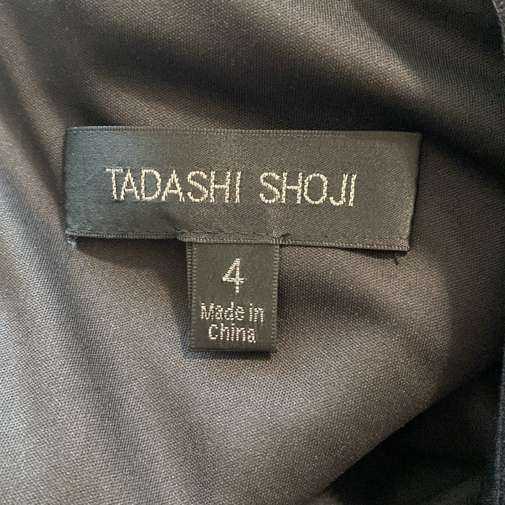 NWT Tadashi Shoji Shika Embroidered Gown Dress Size 4 - Picture 8 of 10